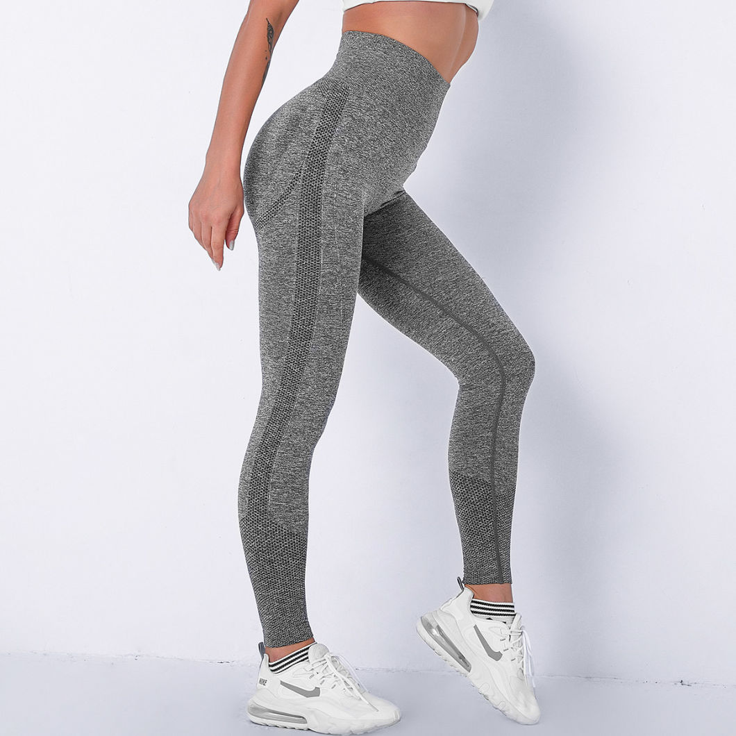 OEM/ODM Womens Comfortable Fabric Black High-Waisted Yogawear Gym Wear Yoga Pants Sports Wear