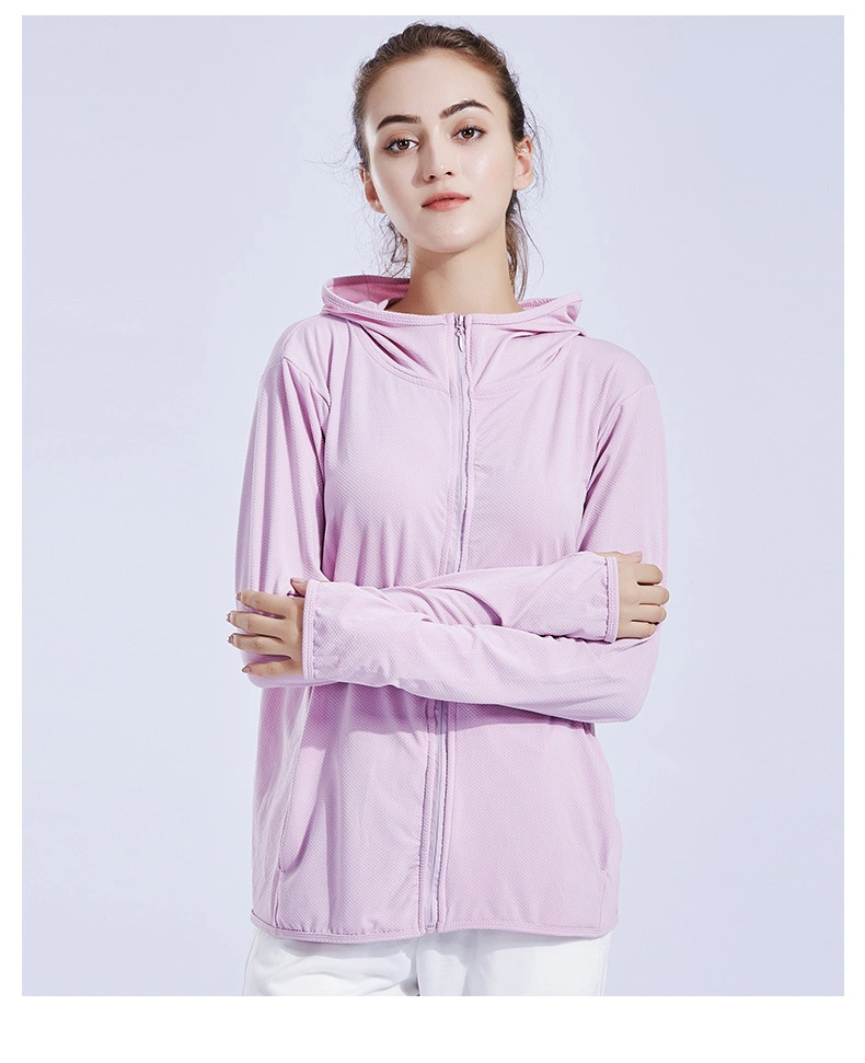 Plain Womens Clothing Fashion Sets Womens Sports Sun Protection Vintage Workout Fitness Clothing