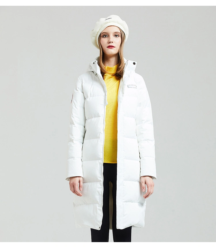 Women Autumn Winter Long Hooded Parka Coat Cotton Padded Jacket Female Loose Coats Hooded Padded Coat
