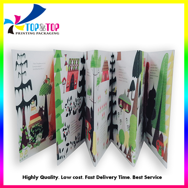 Factory Price Custom Children Coloring UV Coating Cartoon Picture Hard Board Book Printing in China