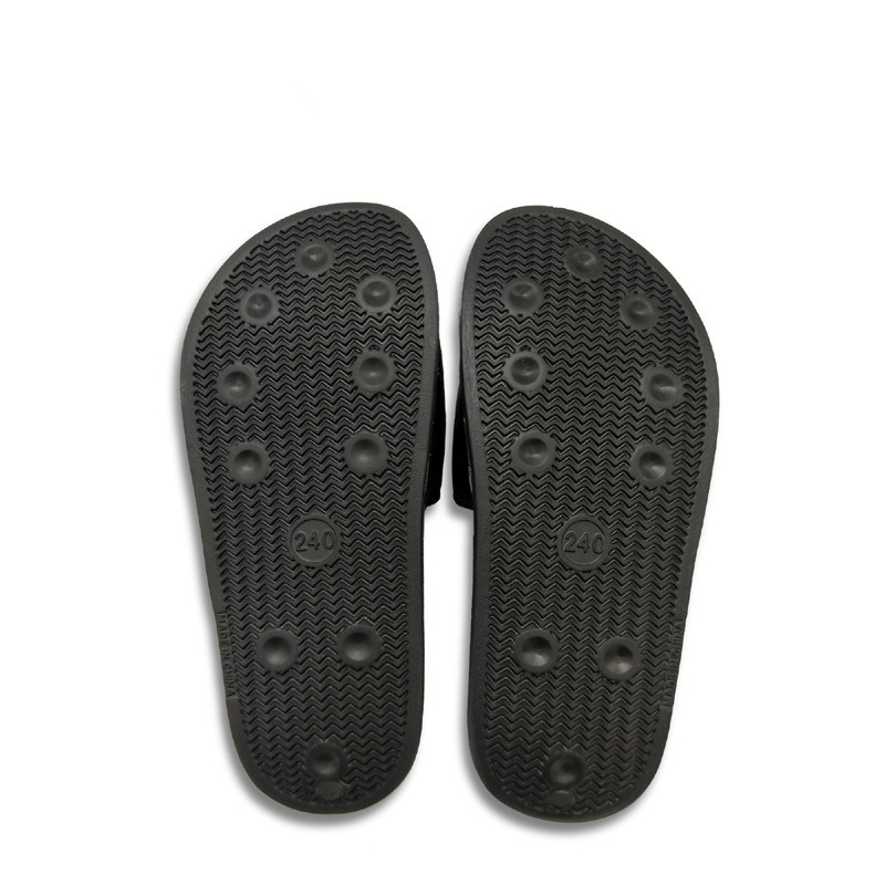 Men Slide Sandals Sports Black Slippers EVA Lightweight Customized Shoes