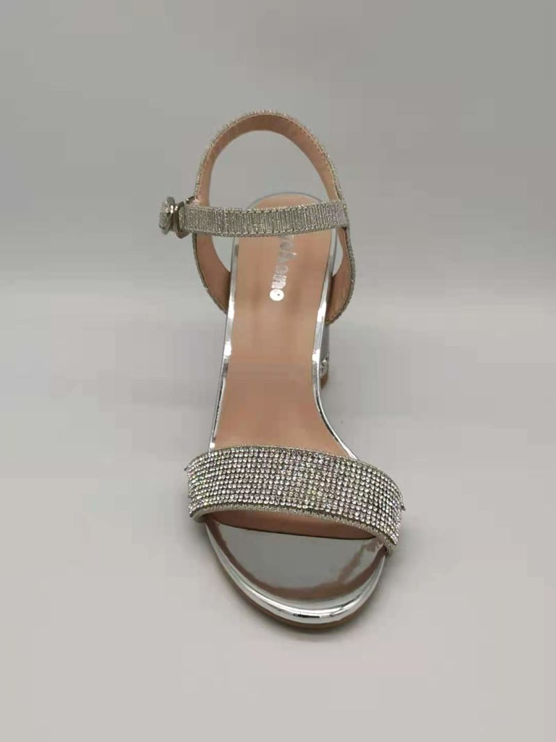 Luxury Sandals Rhinestone Shoes Platform Womens Sandals