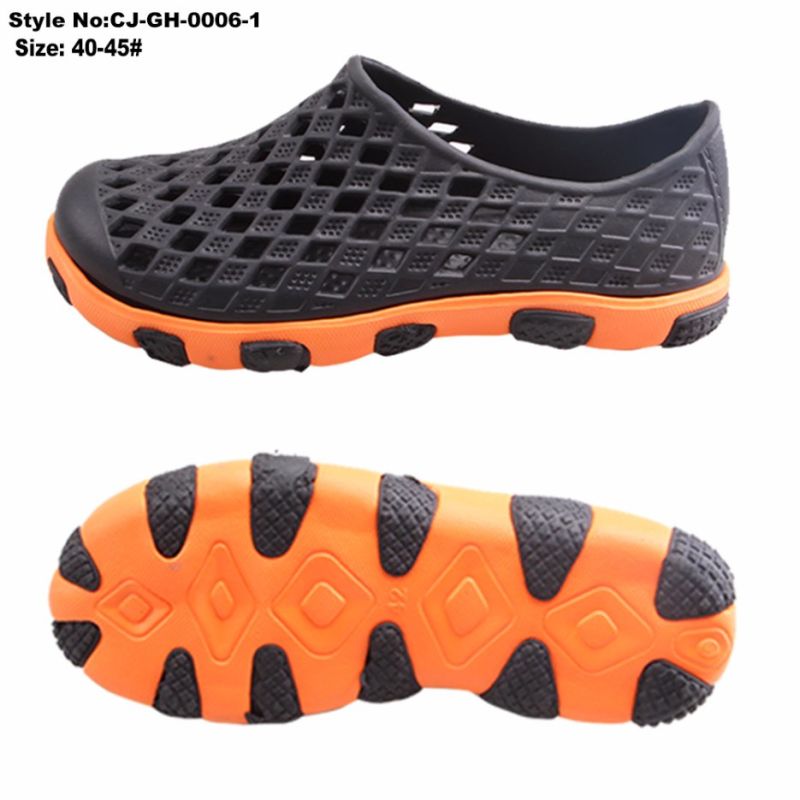 Men Beach Sandal Jelly Shoes Clogs Casual Water Shoes