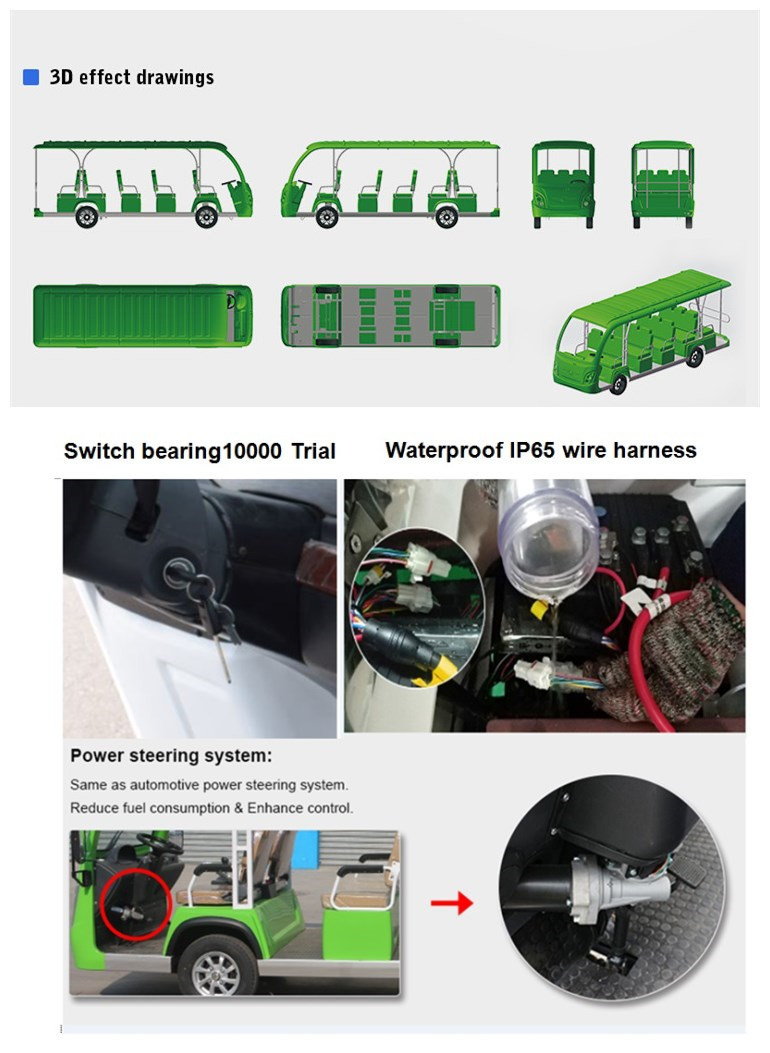 Electric Utility Vehicle Good Price for Fire Service