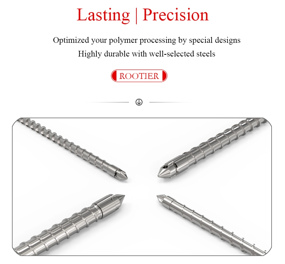 Screw Barrel Se50EV-A/C110 Nozzle Screw Tip Torpedo Head Ring for Sumitomo Injection Molding Machines