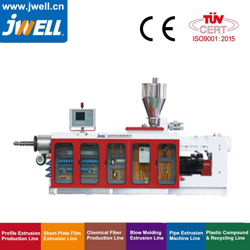 China Jwell Sjz 55/110 65/132/ 80/173 92/188 110/220 80/156 Conical Twin Screw Barrel