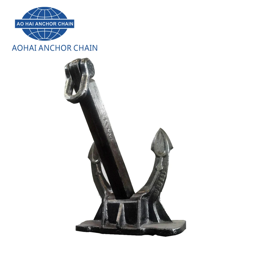 High Holding Power Heavy Duty Marine Steel Flipper Delta Anchor Hall Bower Anchor JIS Stockless Anchor