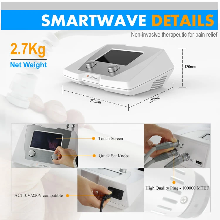 ED 1000 Penis Enlarge Shockwave BS-Swt2X Erectile Dysfunction ED Shock Wave Machine