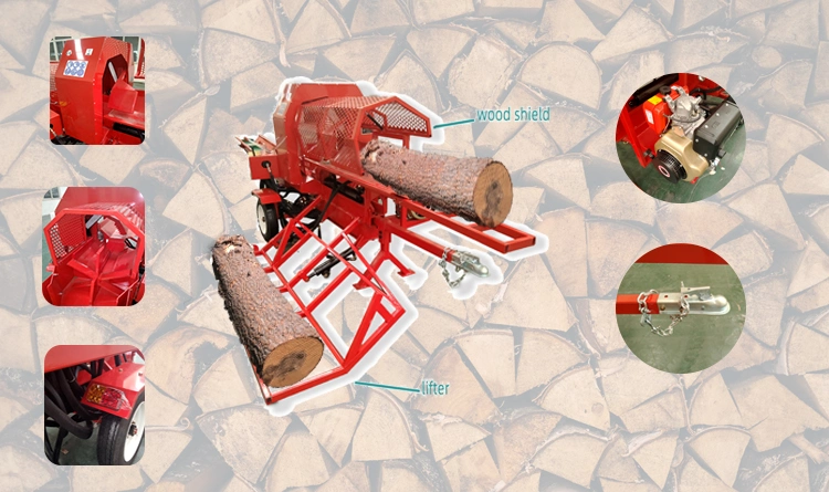 Hot Selling Automatic Wood Processor Firewood Processor