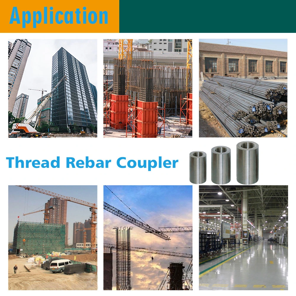 High Quality Steel Bar Connection Rebar Coupler