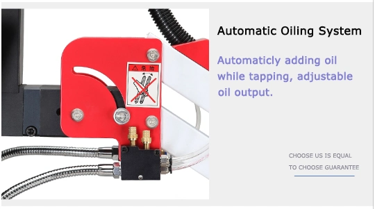 M6-M24 Customized Sheet Metal Mobile Automatic Processing and Oiling Self Tapping Threading Machine