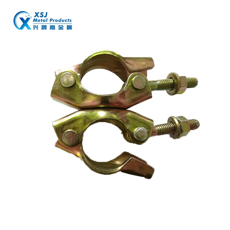 Scaffolding Pressed Swivel Coupler Double Clamp by Punching Stamping Process