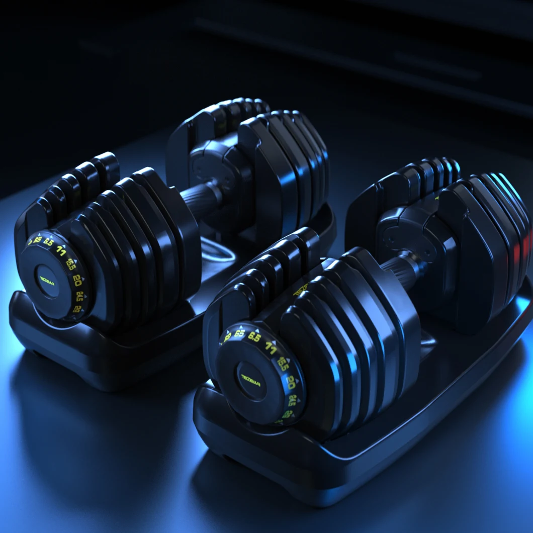 Hgs Latest Pre-Sold Smart Adjustable Dumbbell Sets 15lbs-90lbs/Weight