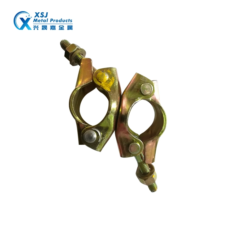 Scaffolding Pressed Swivel Coupler Double Clamp by Punching Stamping Process