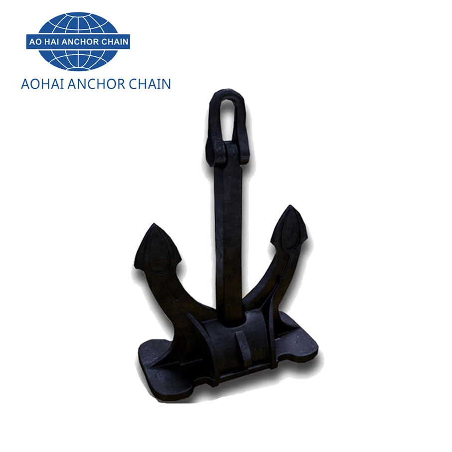 High Holding Power Heavy Duty Marine Steel Flipper Delta Anchor Hall Bower Anchor JIS Stockless Anchor