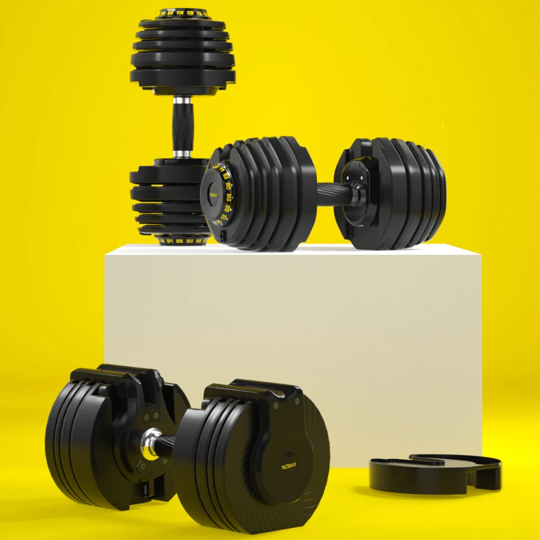 Hgs Latest Pre-Sold Smart Adjustable Dumbbell Sets 15lbs-90lbs/Weight