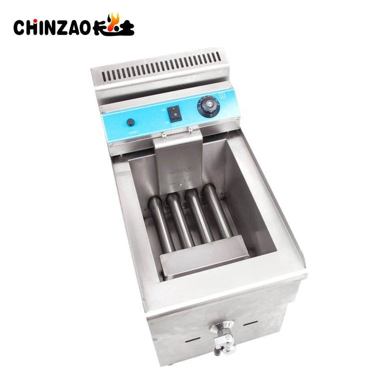 Commercial Single Tank Gas Chips Fryer (GZL-17)