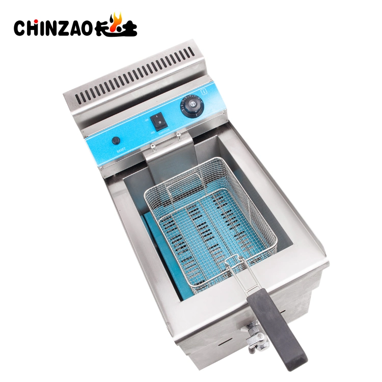 Commercial Single Tank Gas Chips Fryer (GZL-17)