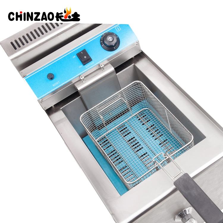 Commercial Single Tank Gas Chips Fryer (GZL-17)