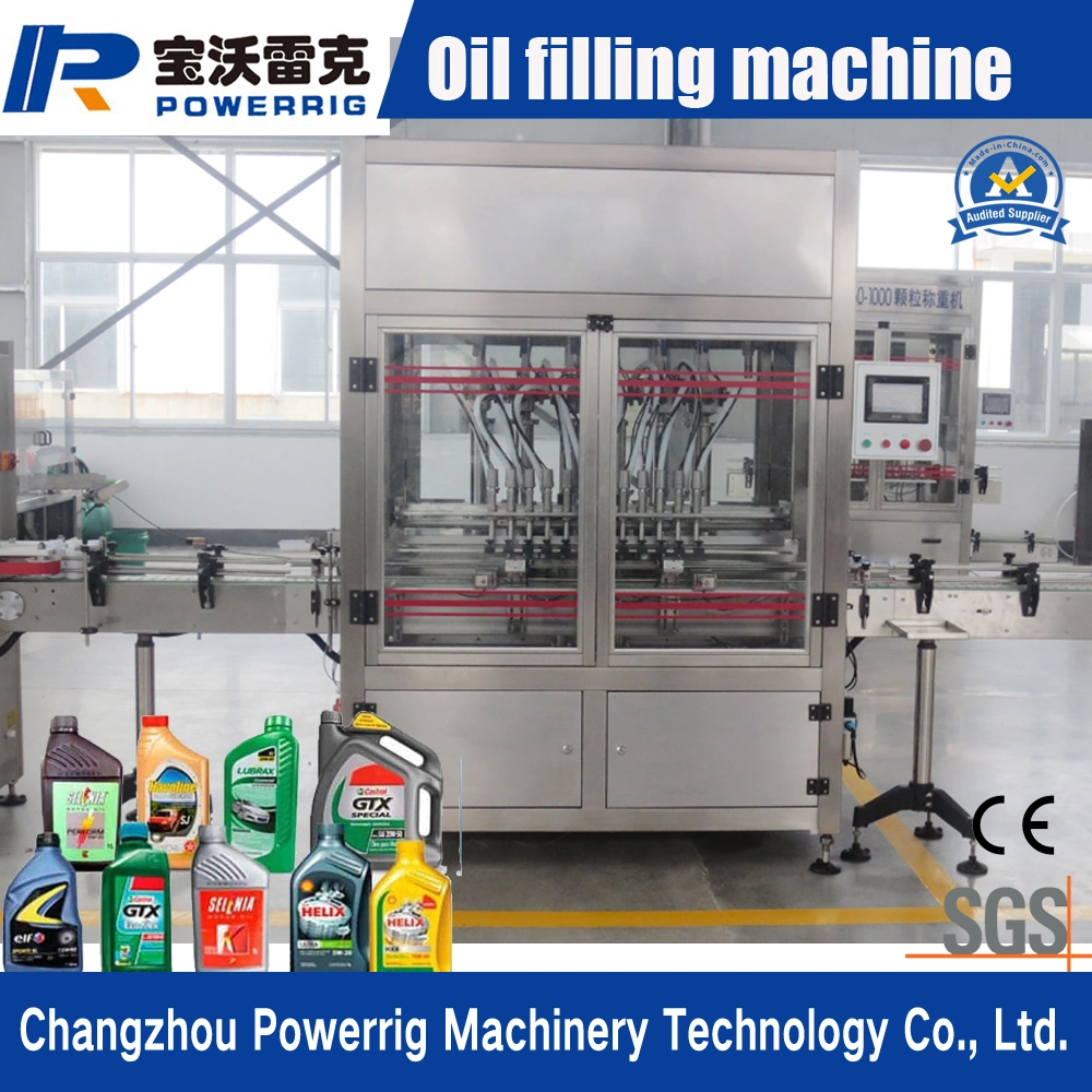 Touch Screen Control Liquid Filling Machine for Car Oil and Lube Oil