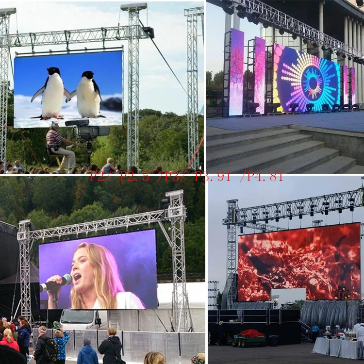 Font Access HD High Refresh P2.976 500 X 500 LED Display Screen