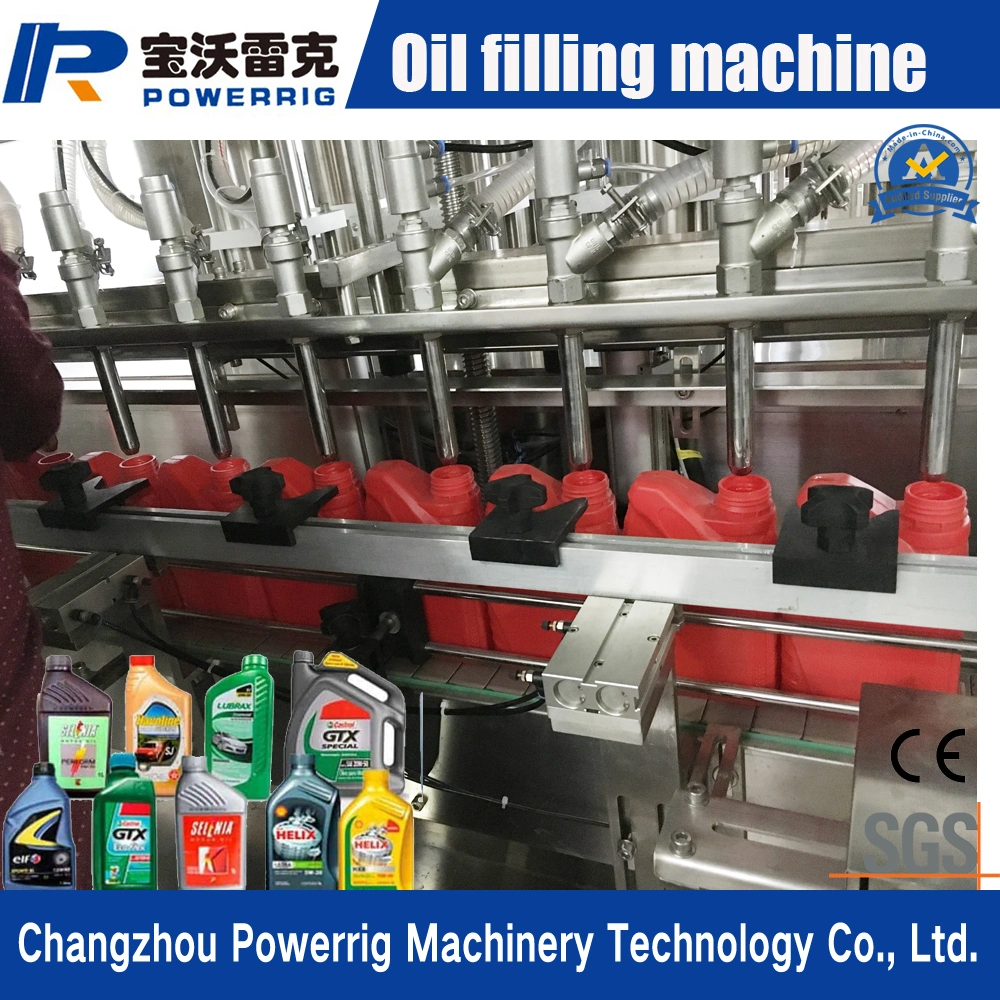 Touch Screen Control Liquid Filling Machine for Car Oil and Lube Oil