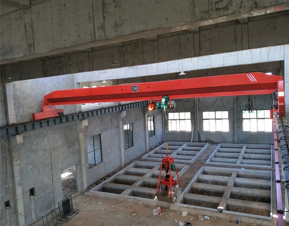 Ld Qdz Hook Bridge Derrick Overhead Crane Single Double Beam Loading Bridge