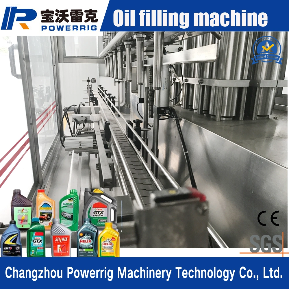 Touch Screen Control Liquid Filling Machine for Car Oil and Lube Oil