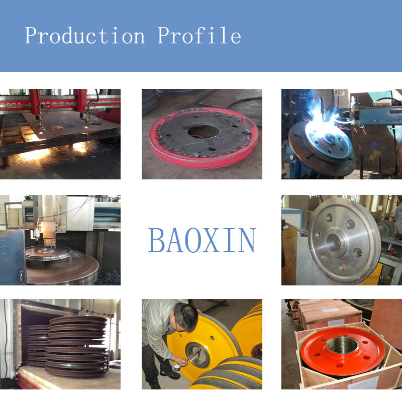 Baoxin Product Hot-Rolling Pulley in Oil Derrick