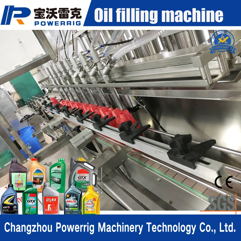 Touch Screen Control Liquid Filling Machine for Car Oil and Lube Oil