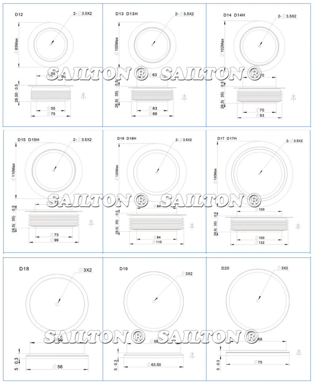 Silicon Chip Rectifiers Series Parallel Connection Diode Zp 600-25