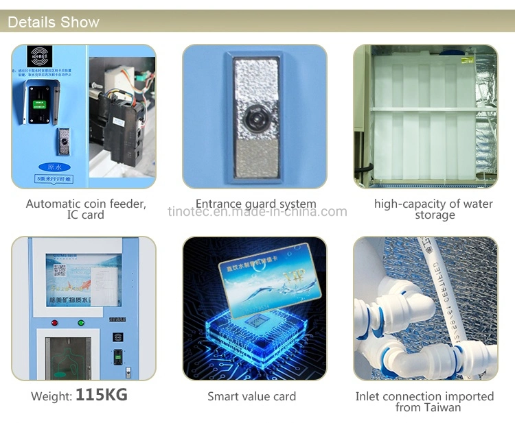 China Pure Water Filter Reverse Osmosis RO Window Water Vending Machine