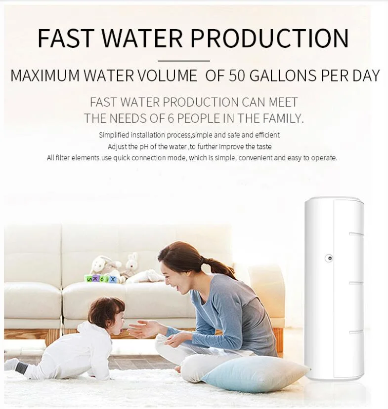 Hot Sale Reverse Osmosis RO Water Filter Drinking Water Purifier System Water Purifier Home