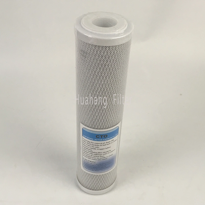 Reverse osmosis water filter cartridge activated carbon water filter element