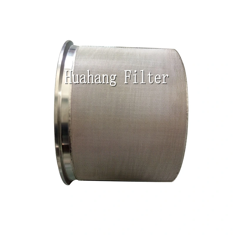 SUS 304 / 316L multi-layer mesh sintered stainless steel filter cartridge