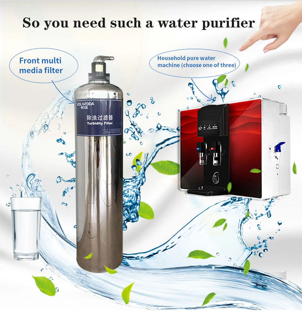 New Water Purifier Household Water Purifier Reverse Osmosis Heating Scale Removal Water Softening Device