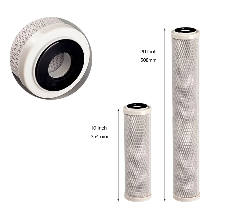 Od70 mm 10''5micron Coconut Carbon Block Filters for Water Treatment