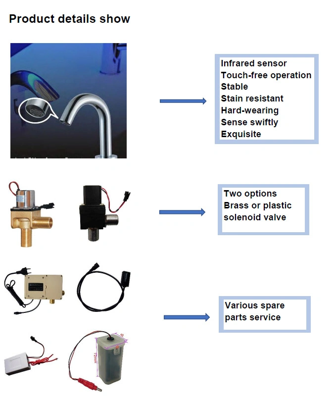 Home Kitchen Appliance Built-in Filter Electric Sensor Automatic Water Tap