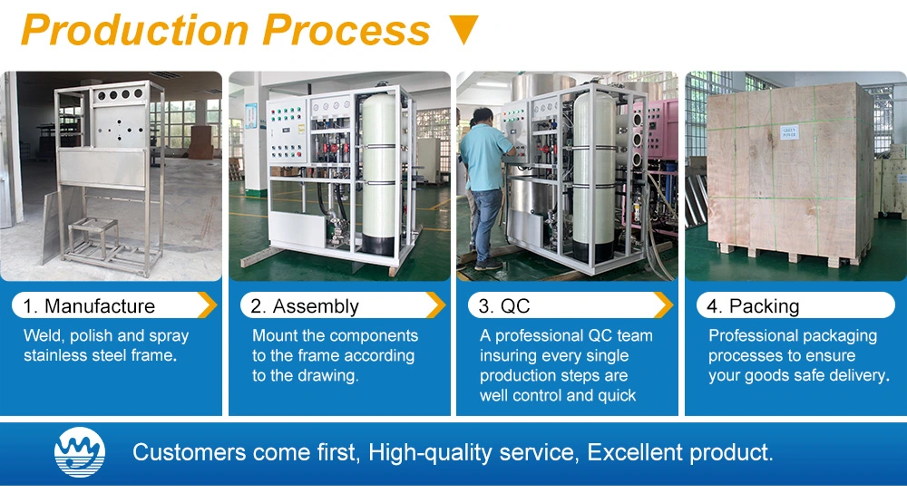 RO 10tpd Desalination RO Plant Price with Water Softener in Water Treatment From China Factory