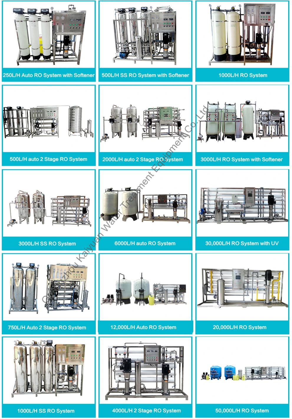 RO Water Treatment Plant/Small Water Treatment System 500lph