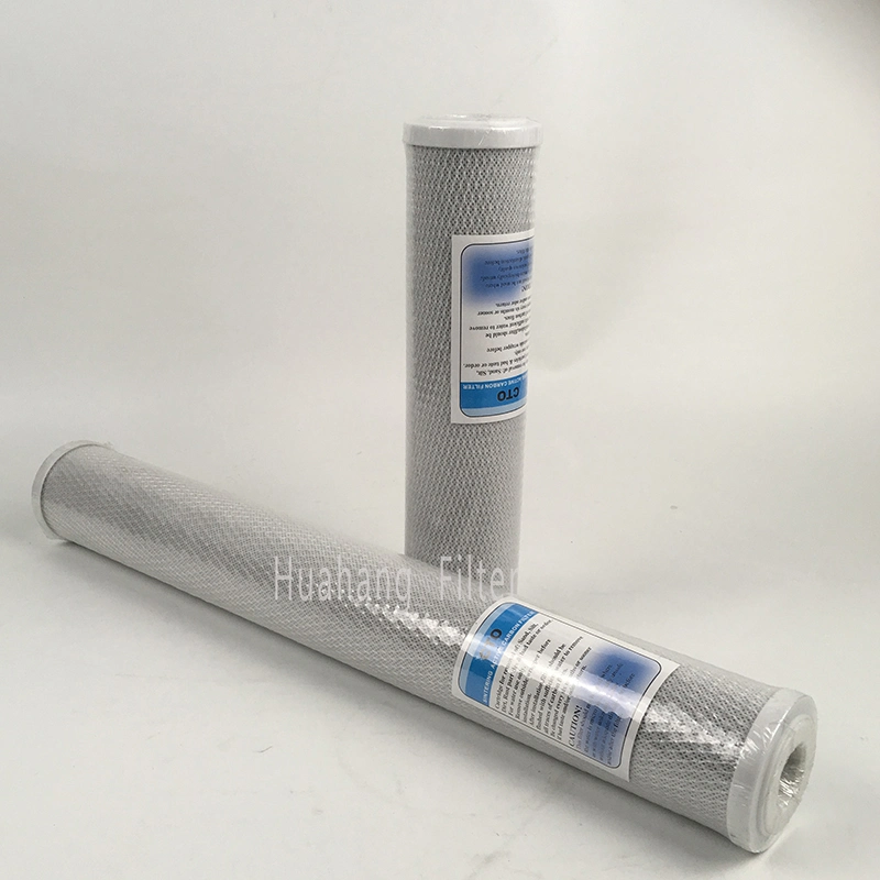 Reverse osmosis water filter cartridge activated carbon water filter element