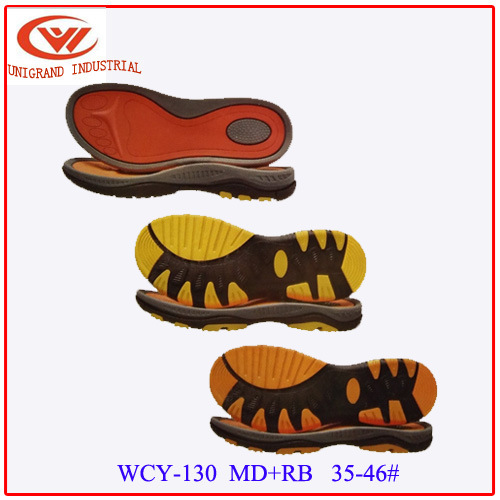 Fashion Summer Wear-Resisting Sandals Sole with for Making Sandals