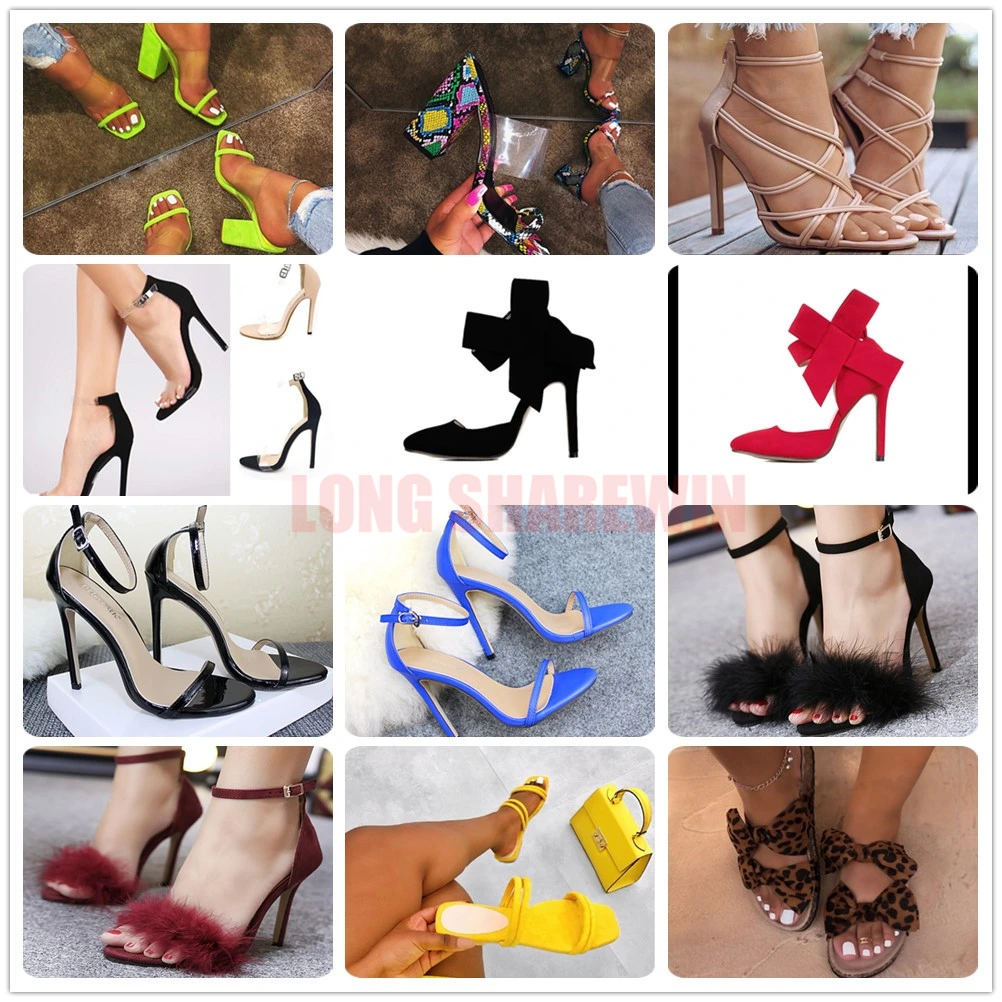 Women Fashion High Heel Beach Flip Flops Slipper Wedge Platform Beach Shoes Sandals