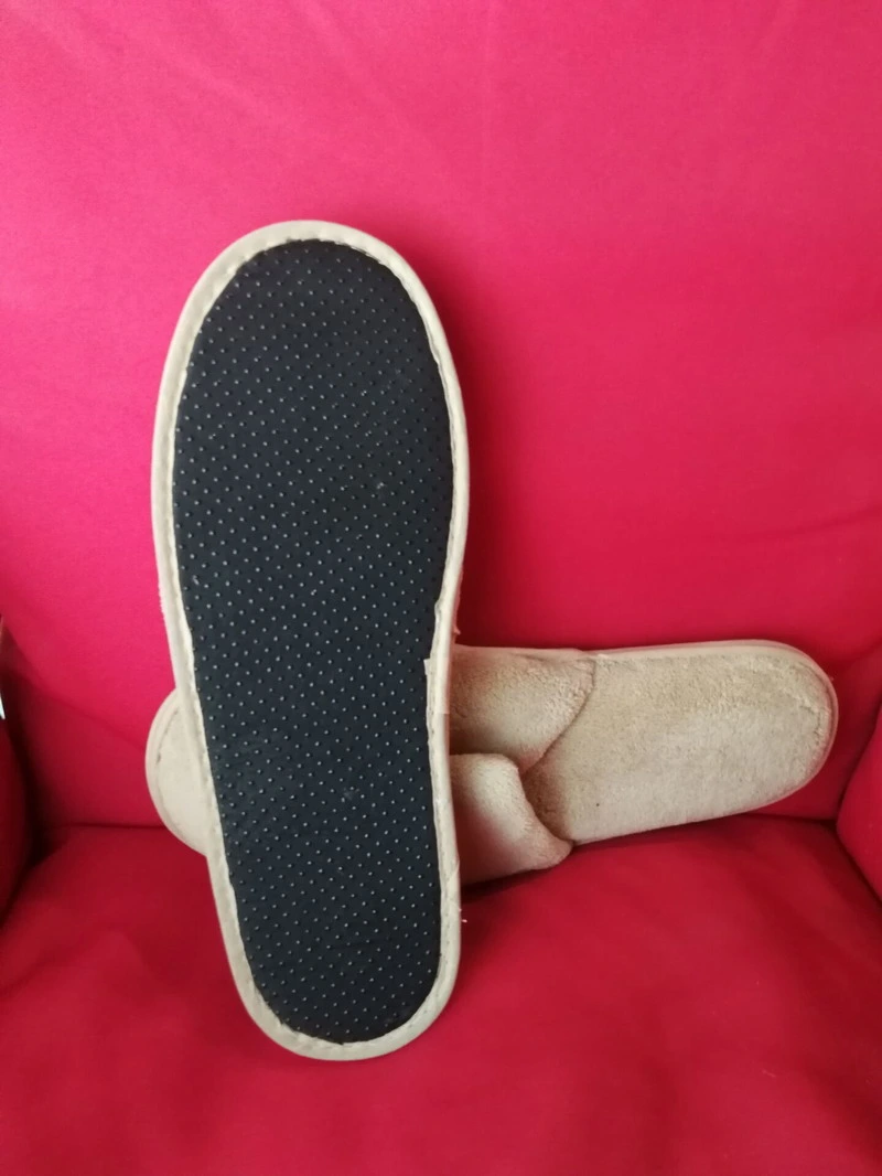 Custom Men Slipper Women Slipper Disposable Airline Hotel or Travel Footwear Men Women Slippers