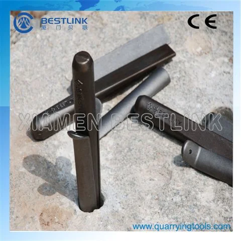 Bestlink Manual Wedges Hand Splitter Shims and Wedges Plugs and Feathers for Quarry