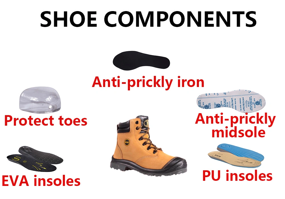 PPE (a-010) Men Steel Toe Shoes Fashion Waterproof Safety Boots, Shoes Men Work, Safety Shoes