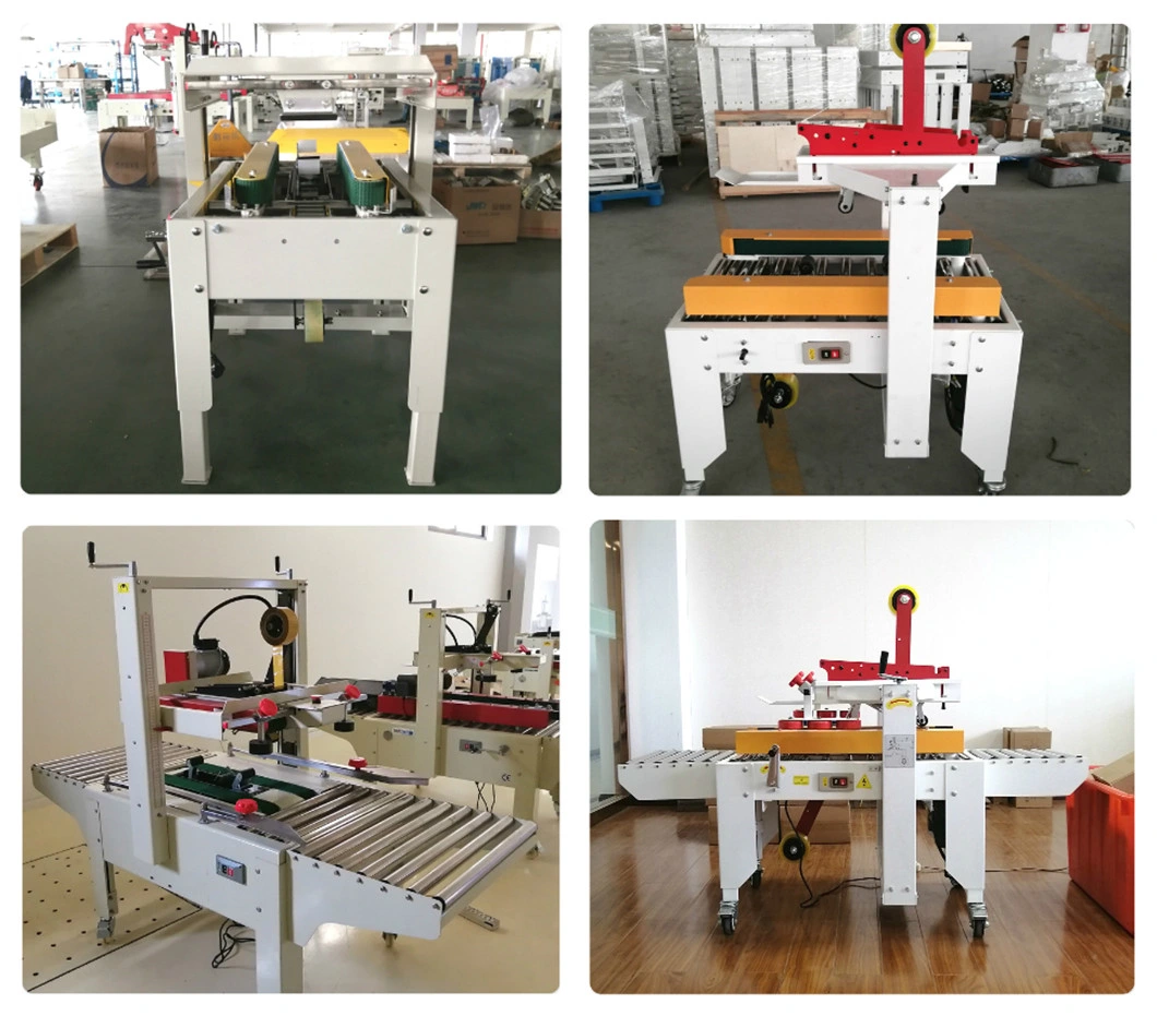 Carton Bottom Sealer Carton Box Sealer Machine Conveyor Carton Sealer