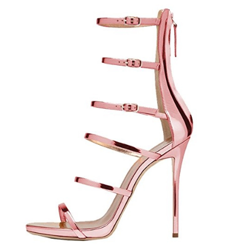 Women Sexy Strappy Gladiator Wedding Sandals High Heel Stiletto Shoes