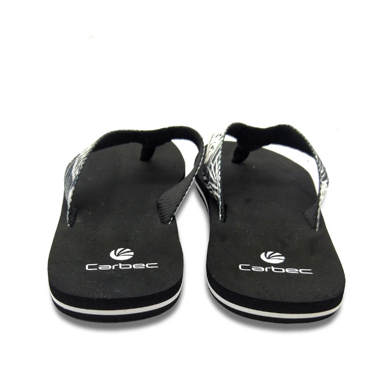 Wholesale Bulk Buy Summer Men Simple Flip Flops Sports Fabric Slippers Light Beach Sandals High Quality Slip on Flip Flops