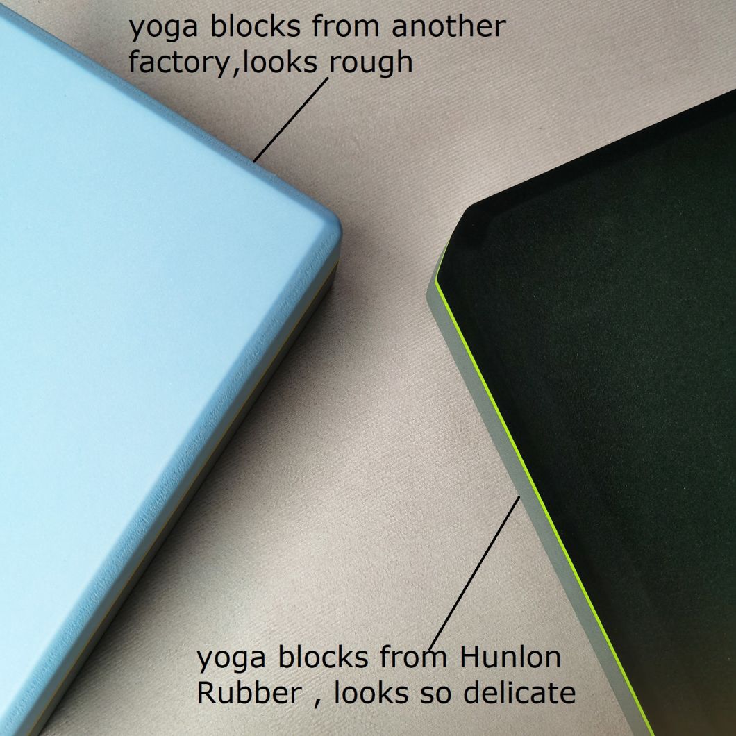 Yoga Pilates Home Gym Eco Friendly Sports Fitness EVA Foam Yoga Block Comfortable Than Cork